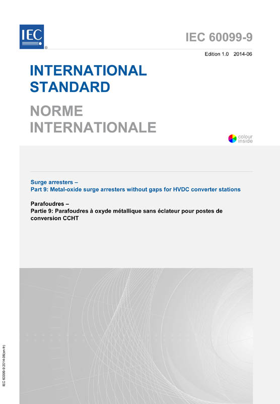 Cover IEC 60099-9:2014